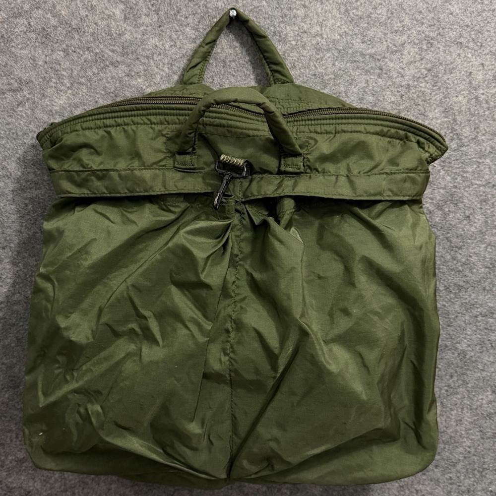 US Military Flyers Helmet Bag UNICOR OD Green Nylon NSN 8415-00-782-2989